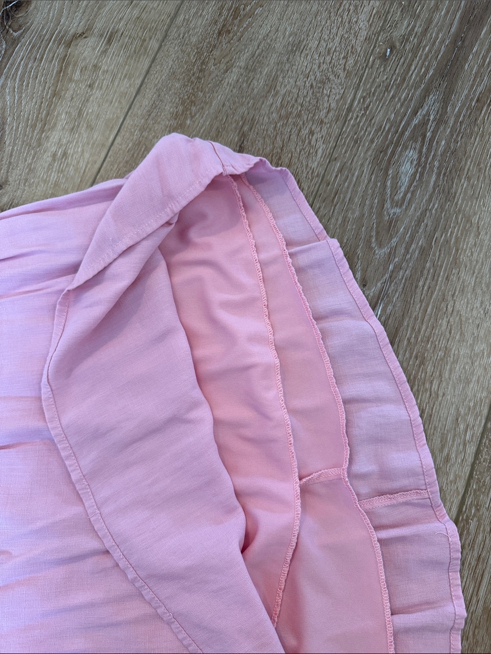 miami Pink Ruffle-Strap Mini Dress - Picture 2 of 6